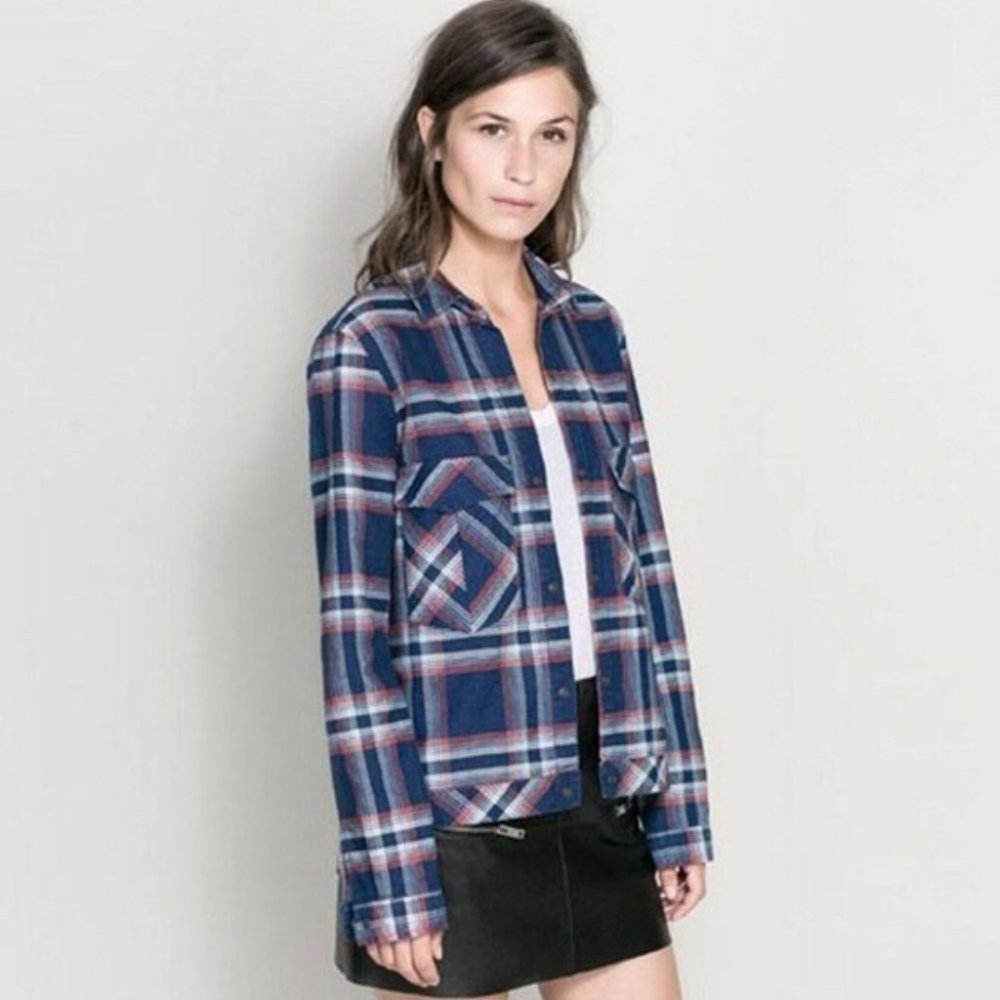 Zara | Plaid Shacket